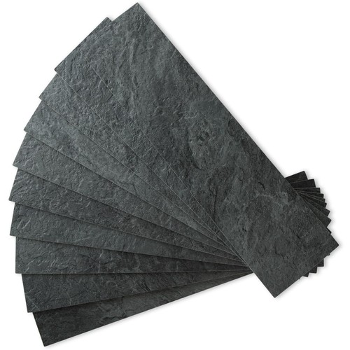 Piece black slate peel - black,